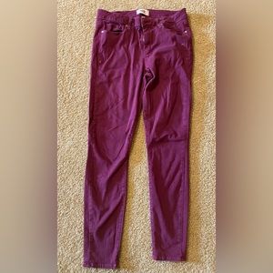 Paige woman’s jeans purple size 31